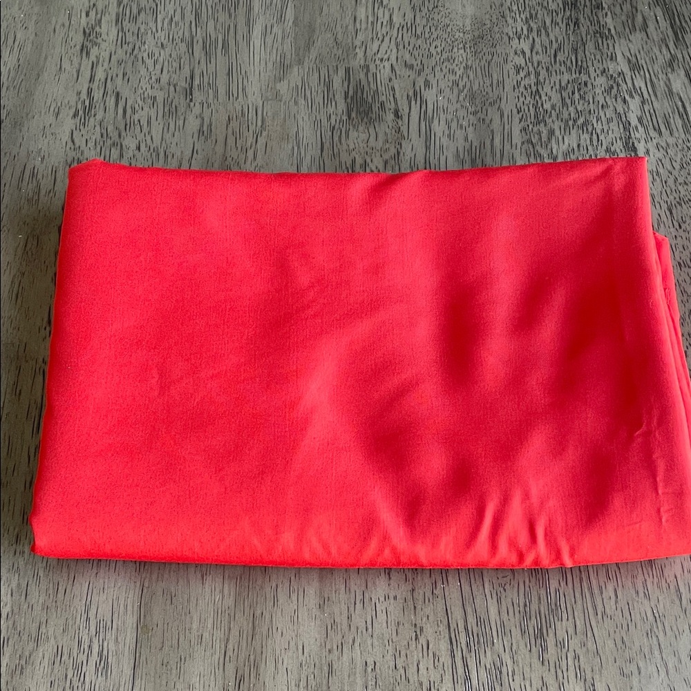 Standard Twin Size Flat Sheet - Red